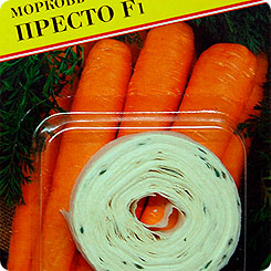 Морковь Престо F1 (на ленте), 6 метров Французская линия Морковь Престо F1 (на ленте), 6 метров Французская линия
