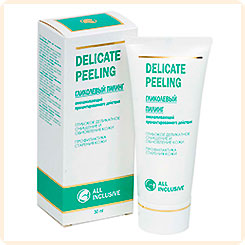 ALL INCLUSIVE Гликолевый пилинг Омолаживающий пролонгированного действия Delicate Peeling, 50 мл ALL INCLUSIVE Гликолевый пилинг Омолаживающий пролонгированного действия Delicate Peeling, 50 мл