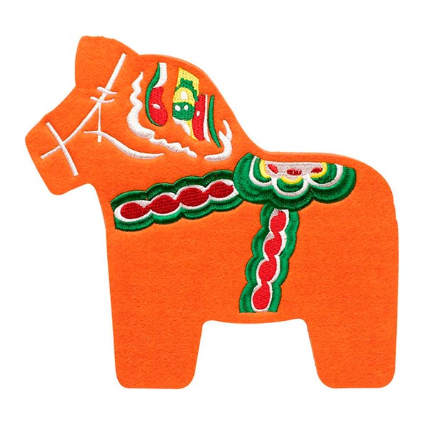 Подставка под горячее Dala horse trivet Подставка под горячее Dala horse trivet