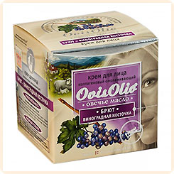 Овечье масло OvisOlio Крем для лица Брют-виноградная косточка, 50 мл
