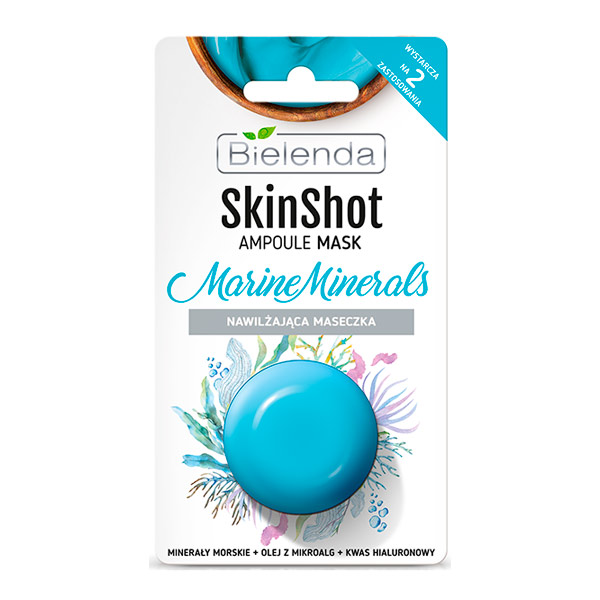 Маска для лица Увлажняющая Морские минералы SKIN SHOT, 8 г Маска для лица Увлажняющая Морские минералы SKIN SHOT, 8 г