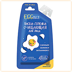 Маска-пленка для лица Очищающая с Яичным белком EGGmoji (на 6-8 применений) Маска-пленка для лица Очищающая с Яичным белком EGGmoji (на 6-8 применений)