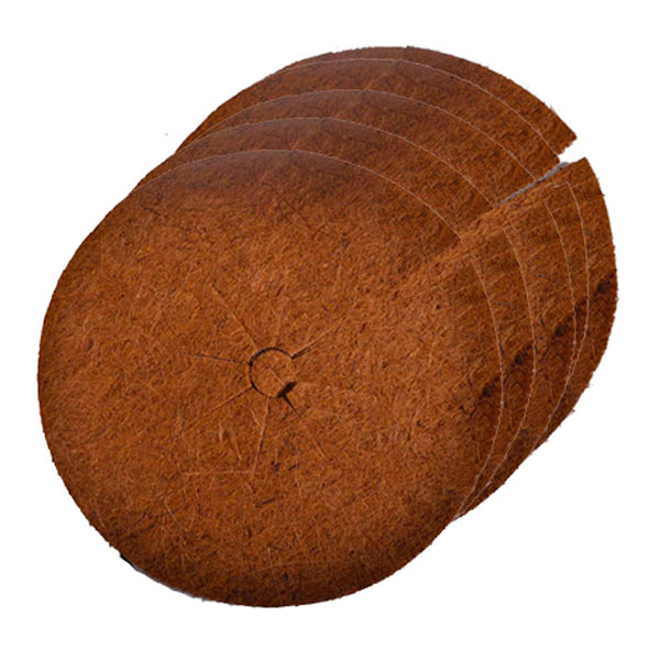 Круги из кокосового волокна приствольные Мульчаграм  d 40 см, 5 штук