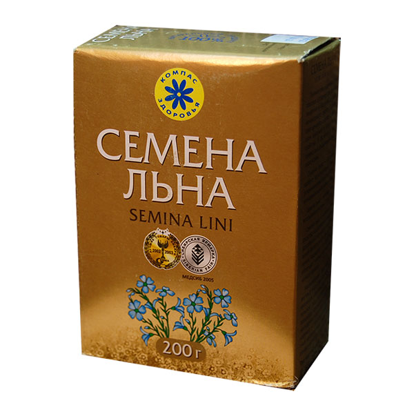 Семена льна (от ожирения и ЖКТ), 200 г Семена льна (от ожирения и ЖКТ), 200 г