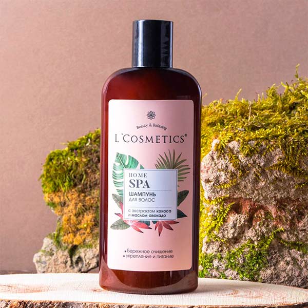 Шампунь для волос Home SPA с экстрактом кокоса и маслом авокадо, 250 мл Шампунь для волос Home SPA с экстрактом кокоса и маслом авокадо, 250 мл