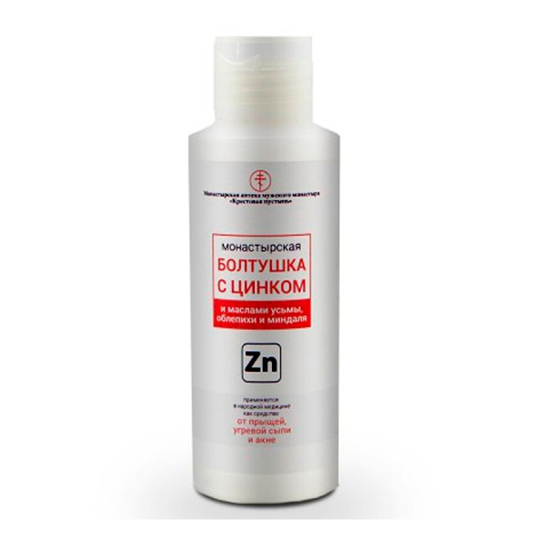 Монастырская болтушка с Цинком от прыщей Солох-аул, 100 мл