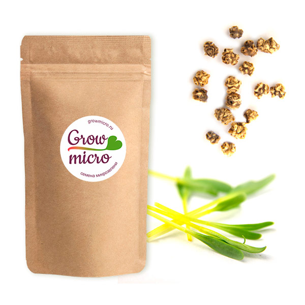 Мангольд желтый семена микрозелени Grow micro, 100 г