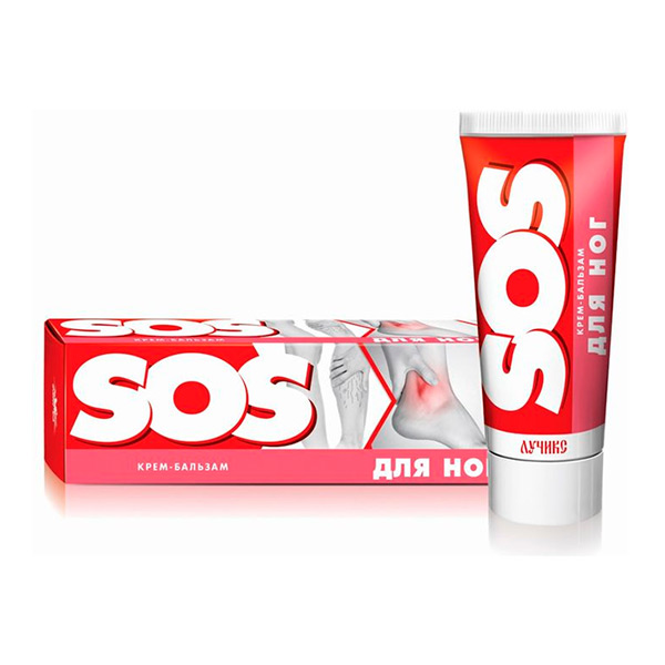 SOS Крем-бальзам для ног, 50 мл SOS Крем-бальзам для ног, 50 мл