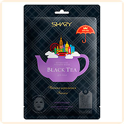 Маска для лица тканевая Ферментная Укрепляющая BLACK TEA, 25 г Маска для лица тканевая Ферментная Укрепляющая BLACK TEA, 25 г