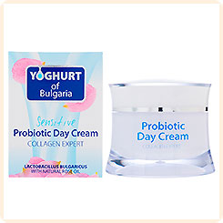 Крем для лица Дневной Пробиотический Коллаген- эксперт Yoghurt Of Bulgaria, 50 мл Крем для лица Дневной Пробиотический Коллаген- эксперт Yoghurt Of Bulgaria, 50 мл