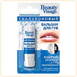 Бальзам для губ Увлажняющий Гиалуроновый Beauty Visage, 3,6 г Бальзам для губ Увлажняющий Гиалуроновый Beauty Visage, 3,6 г