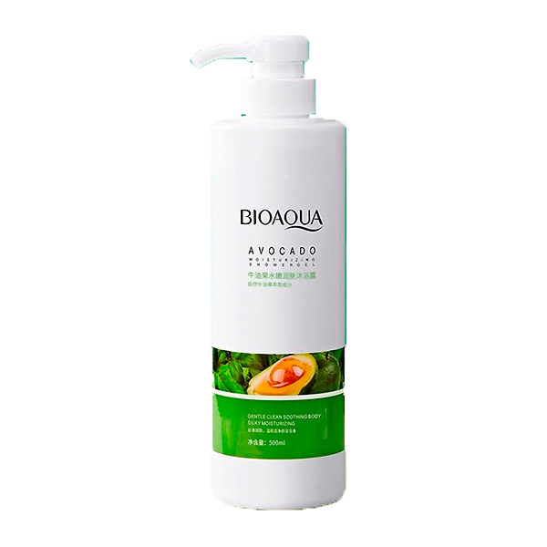 Гель для душа с экстрактом Авокадо Avocado Shower Gel BioAqua, 500 мл Гель для душа с экстрактом Авокадо Avocado Shower Gel BioAqua, 500 мл