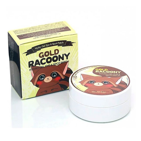 Патчи Гидрогелевые для глаз Gold Racoony Secret Key, 60 + 30 шт. Патчи Гидрогелевые для глаз Gold Racoony Secret Key, 60 + 30 шт.