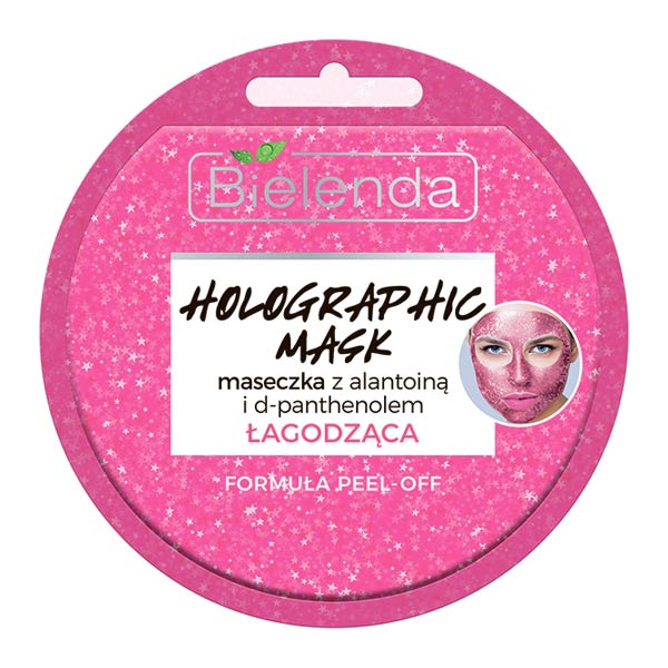 Маска для лица Успокаивающая с Аллантоином и д-патенолом PEEL-OFF HOLOGRAPHIC MASK, 8 г Маска для лица Успокаивающая с Аллантоином и д-патенолом PEEL-OFF HOLOGRAPHIC MASK, 8 г