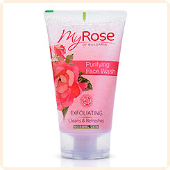 Гель для лица Очищающий (скраб) Purifying Face Wash My Rose of Bulgaria, 150 мл Гель для лица Очищающий (скраб) Purifying Face Wash My Rose of Bulgaria, 150 мл