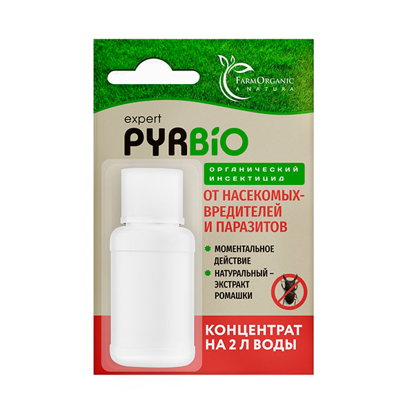 Средство от насекомых и паразитов (усиленная формула) PYRBIO (Пурбио) Expert концентрат, 10 мл