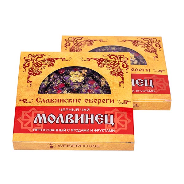 Чай черный с брусникой, рябиной, дыней, цветками мальвы МОЛВИНЕЦ (блин), 125 г Чай черный с брусникой, рябиной, дыней, цветками мальвы МОЛВИНЕЦ (блин), 125 г