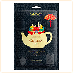 Маска для лица тканевая Ферментная Подтягивающая GINSENG TEA, 25 г Маска для лица тканевая Ферментная Подтягивающая GINSENG TEA, 25 г