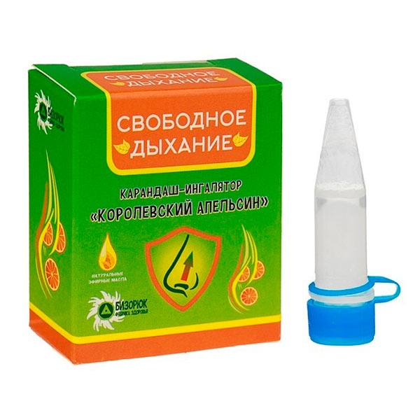 Карандаш-ингалятор Свободное Дыхание Королевский Апельсин , 5 мл Карандаш-ингалятор Свободное Дыхание Королевский Апельсин , 5 мл