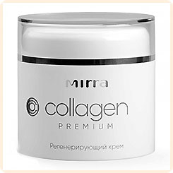 Крем Регенерирующий COLLAGEN PREMIUM MIRRA, 50 мл Крем Регенерирующий COLLAGEN PREMIUM MIRRA, 50 мл