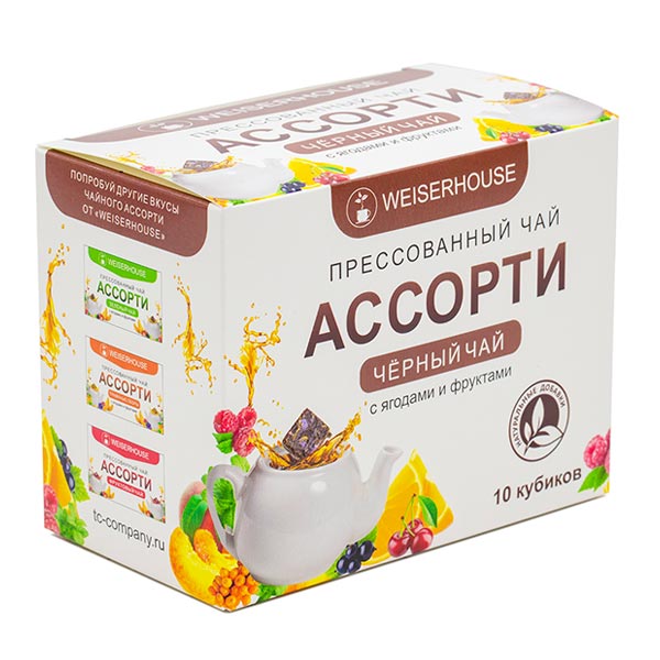 Чай черный Чайное ассорти (кубики 5-7 г), 10 шт. Чай черный Чайное ассорти (кубики 5-7 г), 10 шт.