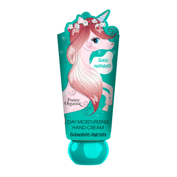 Крем для рук Дневной увлажняющий Funny Organix GLAMOROUS UNICORN, 45 мл Крем для рук Дневной увлажняющий Funny Organix GLAMOROUS UNICORN, 45 мл