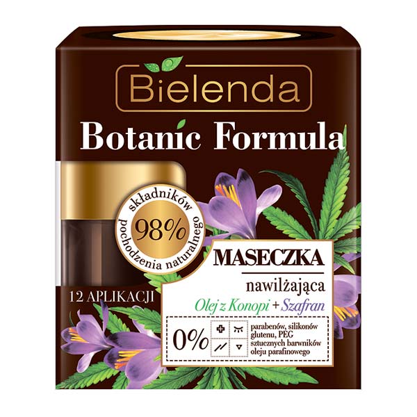 Крем День/Ночь Увлажняющий МАСЛО КОНОПЛИ + ШАФРАН BOTANIC FORMULA, 50 мл Крем День/Ночь Увлажняющий МАСЛО КОНОПЛИ + ШАФРАН BOTANIC FORMULA, 50 мл