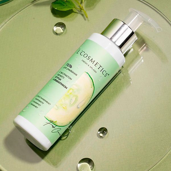 Гель для умывания Fresh and Splash с экстрактом свежего огурца и пребиотиком, 110 мл Гель для умывания Fresh and Splash с экстрактом свежего огурца и пребиотиком, 110 мл