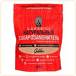 Сахарозаменитель натуральный Lakanto Golden, 235 г Сахарозаменитель натуральный Lakanto Golden, 235 г