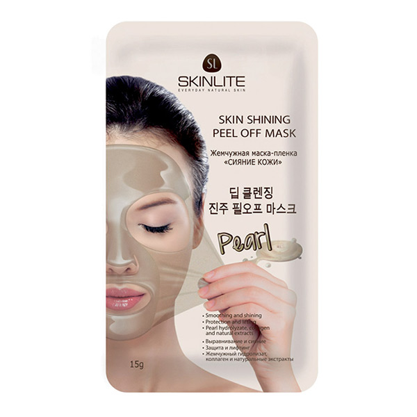 Маска-пленка Жемчужная СИЯНИЕ КОЖИ Skinlite, 15 мл Маска-пленка Жемчужная СИЯНИЕ КОЖИ Skinlite, 15 мл