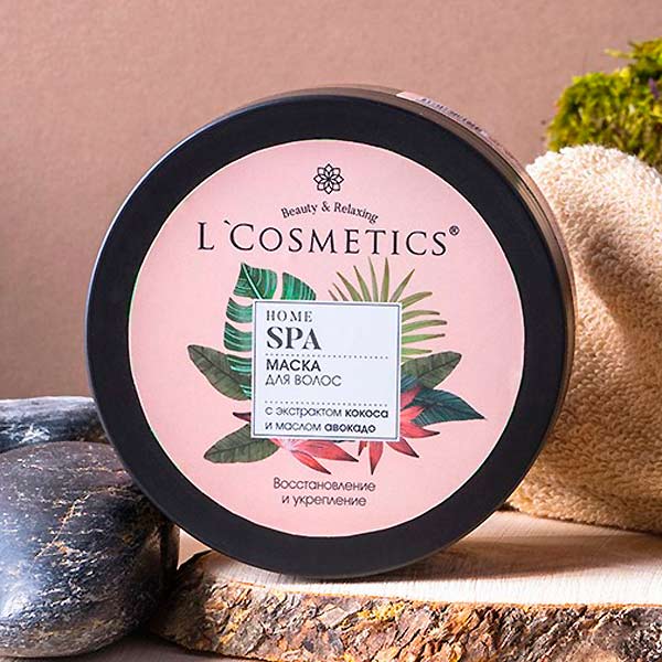 Маска для волос Home SPA с экстрактом кокоса и маслом авокадо, 150 мл Маска для волос Home SPA с экстрактом кокоса и маслом авокадо, 150 мл
