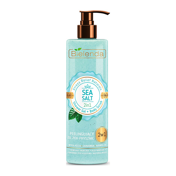 Гель для душа+скраб 2 в 1 Sea Salt STRESS RELIEF NATURALS, 410 г Гель для душа+скраб 2 в 1 Sea Salt STRESS RELIEF NATURALS, 410 г