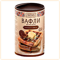 Смесь сухая для приготовления венских вафель, 400 г Смесь сухая для приготовления венских вафель, 400 г