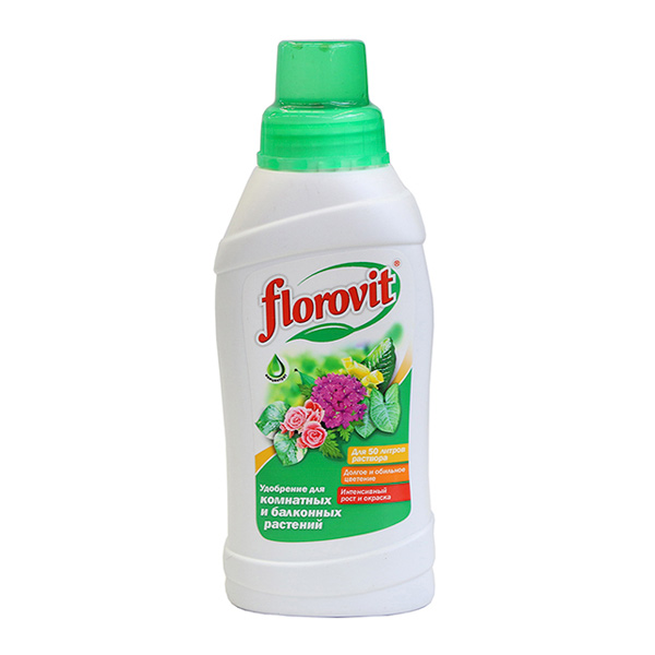 Удобрение жидкое для Комнатных и Балконных растений Florovit (Флоровит), 250 мл