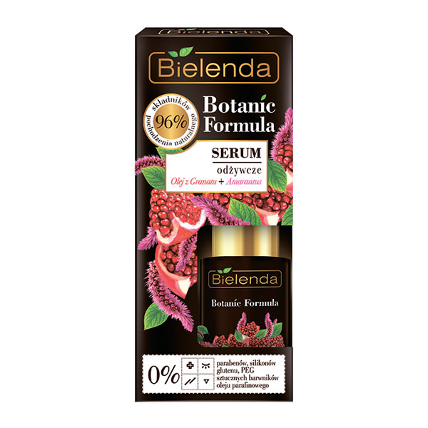 Сыворотка День/Ночь Питательная МАСЛО ГРАНАТА + АМАРАНТУС BOTANIC FORMULA, 15 мл Сыворотка День/Ночь Питательная МАСЛО ГРАНАТА + АМАРАНТУС BOTANIC FORMULA, 15 мл