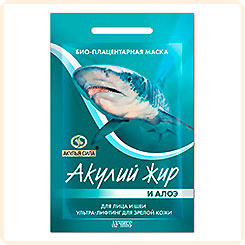 Маска плацентарная для лица и шеи Акулий жир-Алоэ. Ультра-лифтинг, 10 мл Маска плацентарная для лица и шеи Акулий жир-Алоэ. Ультра-лифтинг, 10 мл