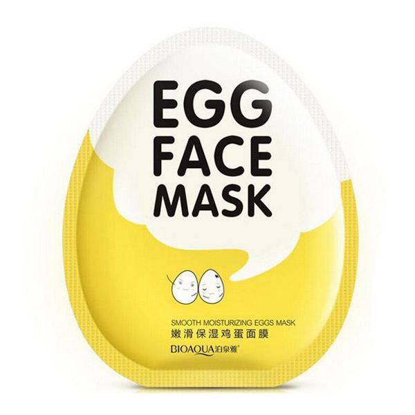 Маска для лица тканевая Яичная Egg Face Mask BioAqua
