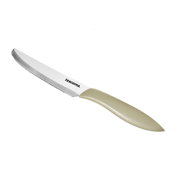 Ножи столовые PRESTO 12 см Бежевые, 6 шт.