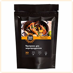 Приправа для морепродуктов Holy Om (Классика), 30 г Приправа для морепродуктов Holy Om (Классика), 30 г
