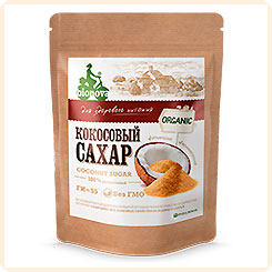 Сахар органический Кокосовый, 200 г Сахар органический Кокосовый, 200 г