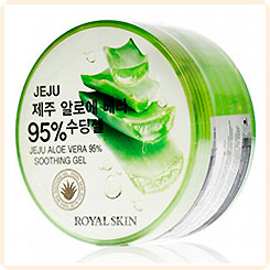 Гель для лица и тела Многофункциональный с 95% содержанием Алоэ Royal Skin, 300 мл Гель для лица и тела Многофункциональный с 95% содержанием Алоэ Royal Skin, 300 мл