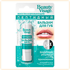 Бальзам для губ Восстанавливающий Пептидный Beauty Visage, 3,6 г Бальзам для губ Восстанавливающий Пептидный Beauty Visage, 3,6 г