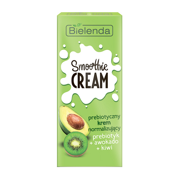 Крем для лица Нормализующий Пребиотик+Авокадо+Киви SMOOTHIE CREAM, 50 мл Крем для лица Нормализующий Пребиотик+Авокадо+Киви SMOOTHIE CREAM, 50 мл