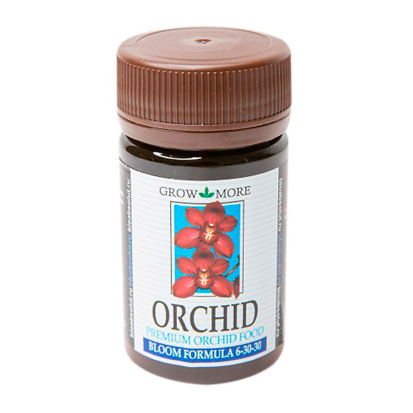 Подкормка для орхидей GROW MORE ORCHID BLOOM FORMULA 6-30-30, 25 г Подкормка для орхидей GROW MORE ORCHID BLOOM FORMULA 6-30-30, 25 г
