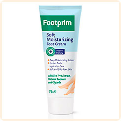 Крем для ног Увлажняющий Soft Moisturizing Foot Cream FOOTPRIM, 75 мл Крем для ног Увлажняющий Soft Moisturizing Foot Cream FOOTPRIM, 75 мл