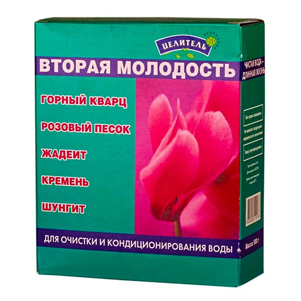 Активатор воды Вторая молодость - 5 минералов (для очистки воды), 380 г Активатор воды Вторая молодость - 5 минералов (для очистки воды), 380 г
