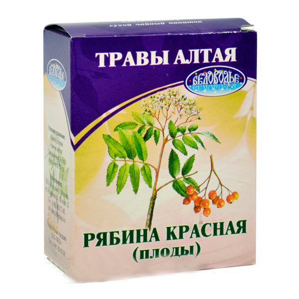Рябины (плоды) для заваривания, 50 г Рябины (плоды) для заваривания, 50 г