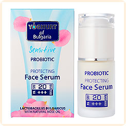 Сыворотка для лица с пробиотиком Защитная SPF20 Yoghurt of Bulgariа, 35 мл Сыворотка для лица с пробиотиком Защитная SPF20 Yoghurt of Bulgariа, 35 мл