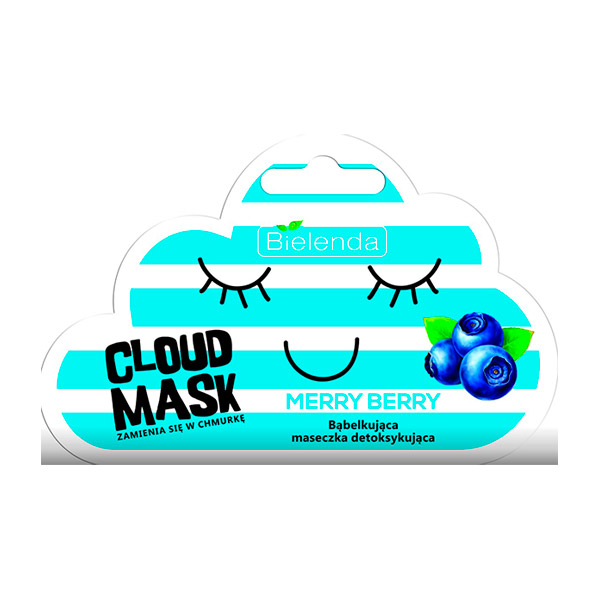Маска для лица кислородная Детоксифицирующая Merry Berry CLOUD MASK, 6 г Маска для лица кислородная Детоксифицирующая Merry Berry CLOUD MASK, 6 г