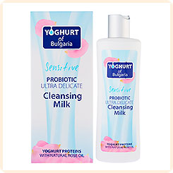 Молочко для лица Пробиотическое Ультраделикатное Yoghurt Of Bulgaria, 230 мл Молочко для лица Пробиотическое Ультраделикатное Yoghurt Of Bulgaria, 230 мл